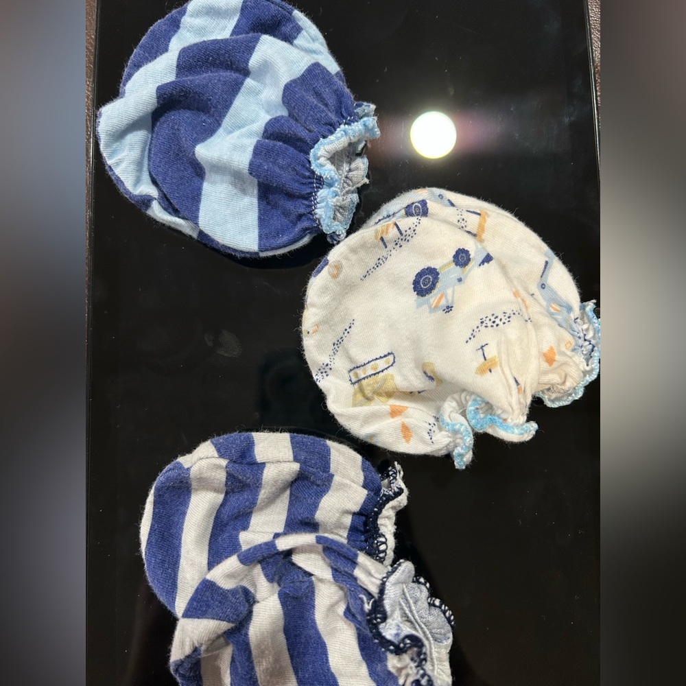 Striped and Patterned Kids Mittens